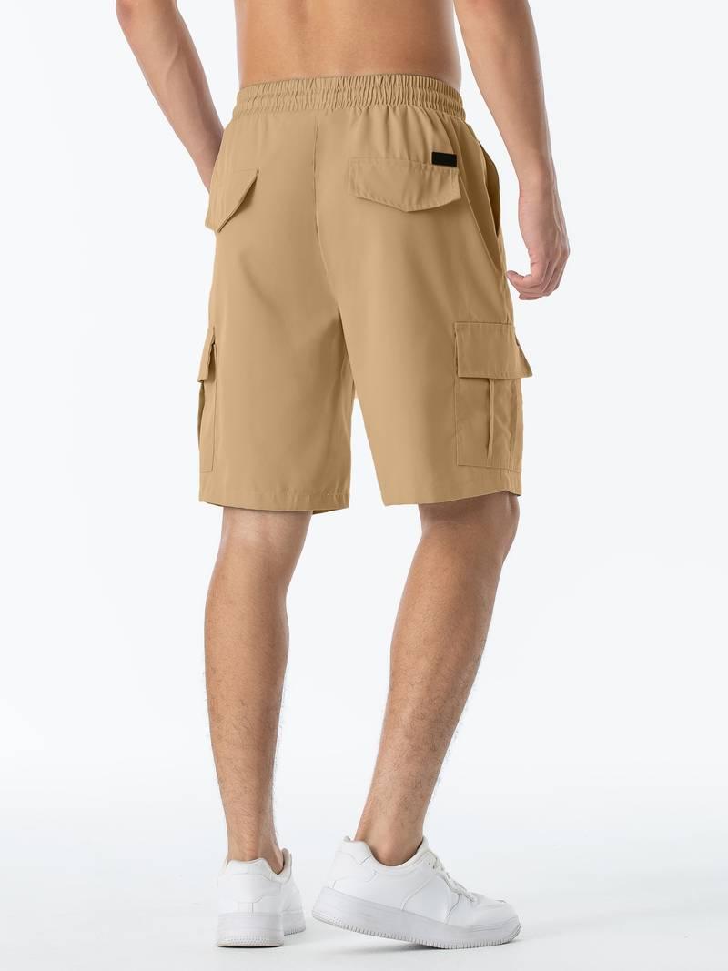 Matthew – cargo-shorts mit kordelzug im klassischen design - LOVEZOE