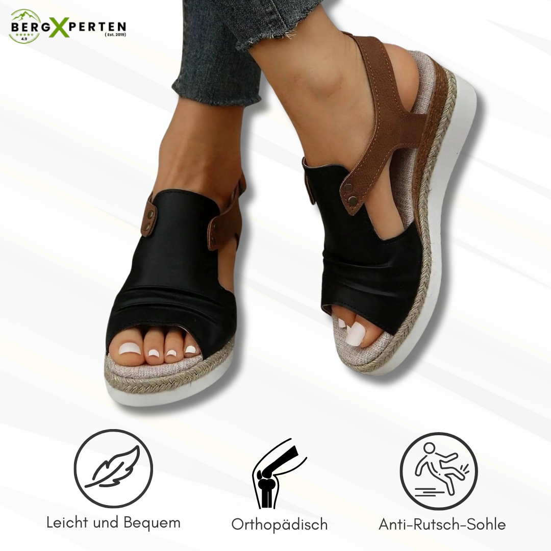 OrthoLuxe™ - ergonomische schmerzlindernde Sandalen für den Sommer