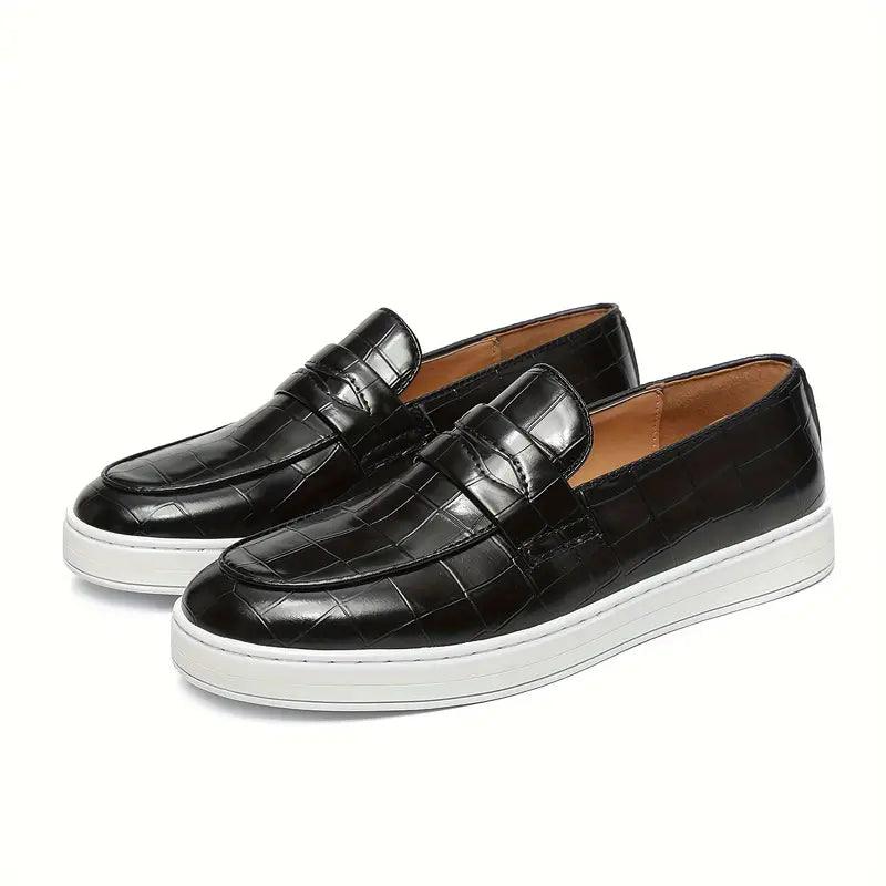 Wyatt – slip-on-schuhe mit lässigem muster - LOVEZOE