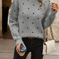 Chloe – pullover mit polka-dot-muster - LOVEZOE