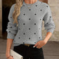 Gabriela – langärmliger poker-dot-pullover - LOVEZOE