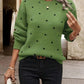 Chloe – pullover mit polka-dot-muster - LOVEZOE