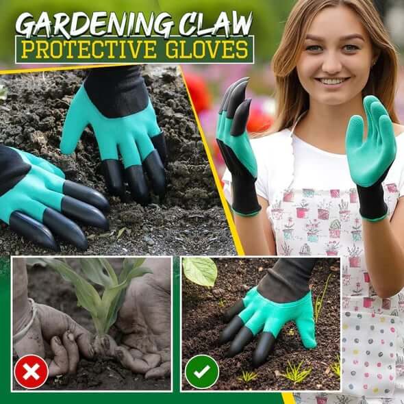 1+2 Gratis | DigMaster™️ Gartenkrallen-Schutzhandschuhe ( 1 Paar + 2 Paare)