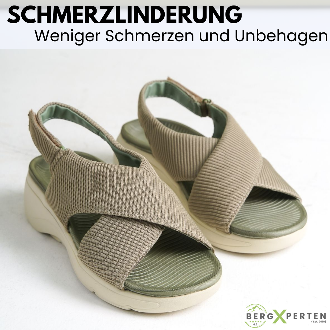 AdaptFit™  - patentierte, orthopädische Sandalen mit 2-facher Fußgewölbeunterstützung