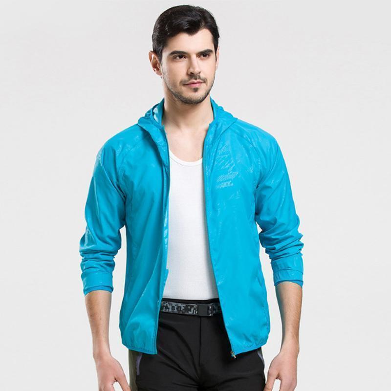 Leichte wasserdichte Windjacke UV-Schutz Wear