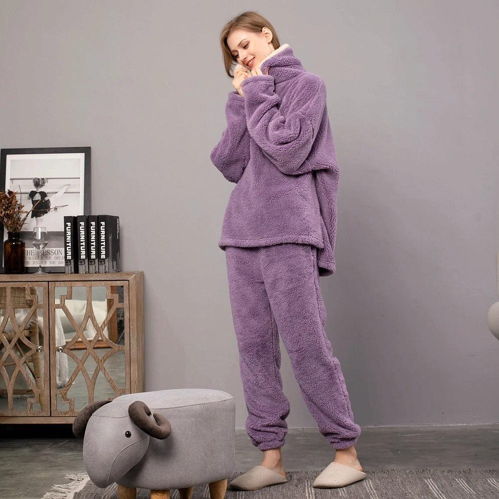 Rhiannon - Pyjama-Set aus dickem Fleece - LOVEZOE