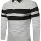 Christopher – lässiges colorblock-langarmshirt - LOVEZOE