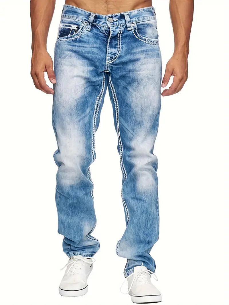 Ethan – lässige slim-fit-stretchjeans für herren - LOVEZOE