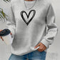 Emily – eleganter pullover mit herzmuster - LOVEZOE