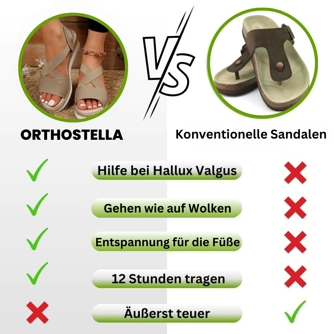 OrthoStella™ - ergonomische schmerzlindernde Sandalen für Damen