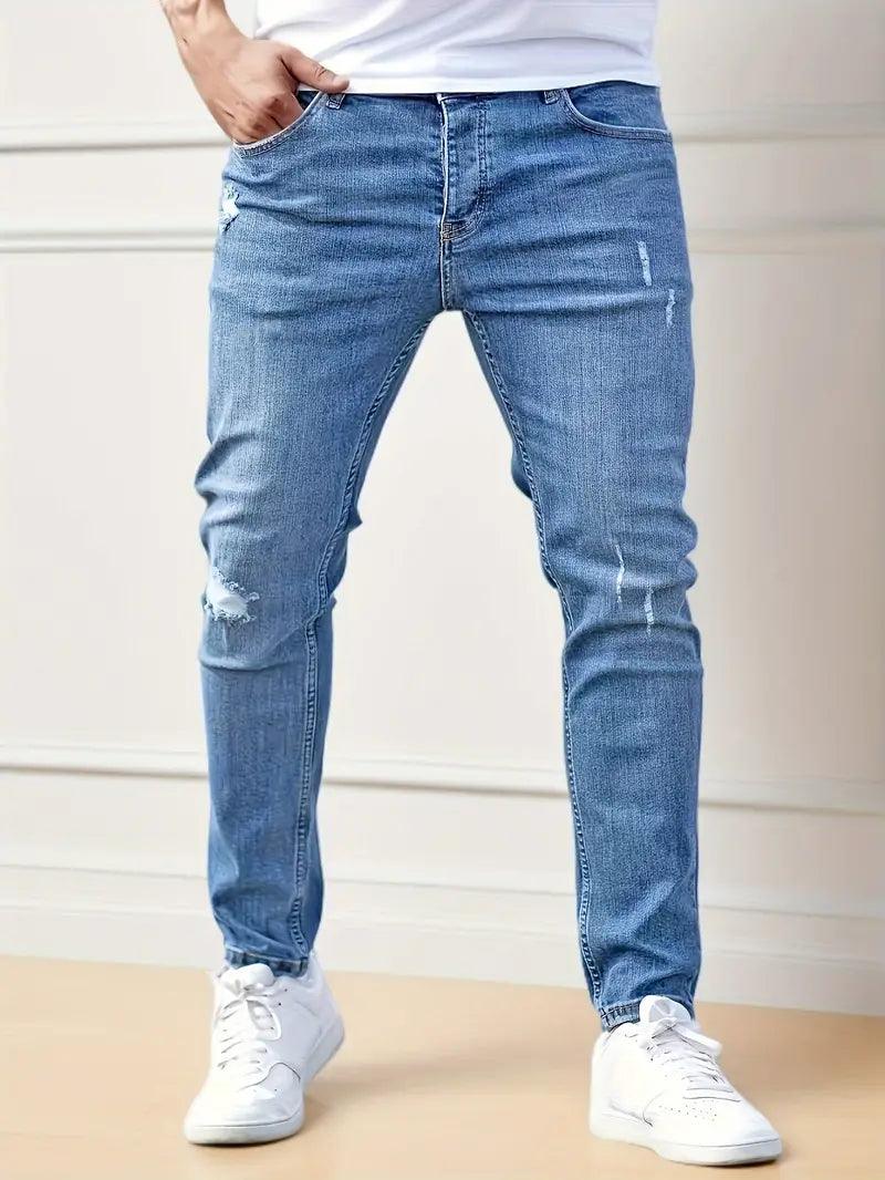 Alexander – lässige siim-fit-jeans für herren - LOVEZOE