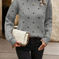 Chloe – pullover mit polka-dot-muster - LOVEZOE