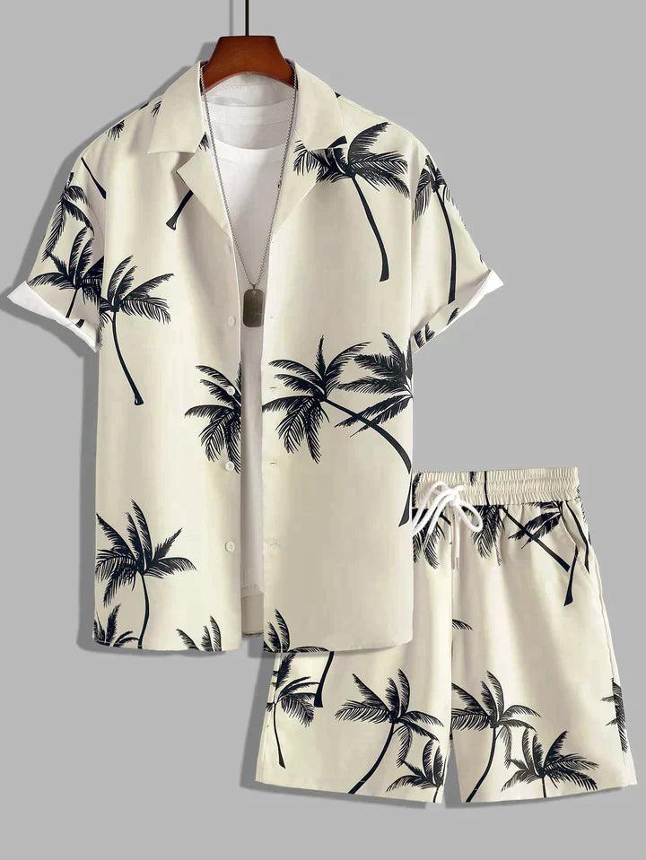 Dalex™ Tropical Breeze Palm Tree Print Set - LOVEZOE