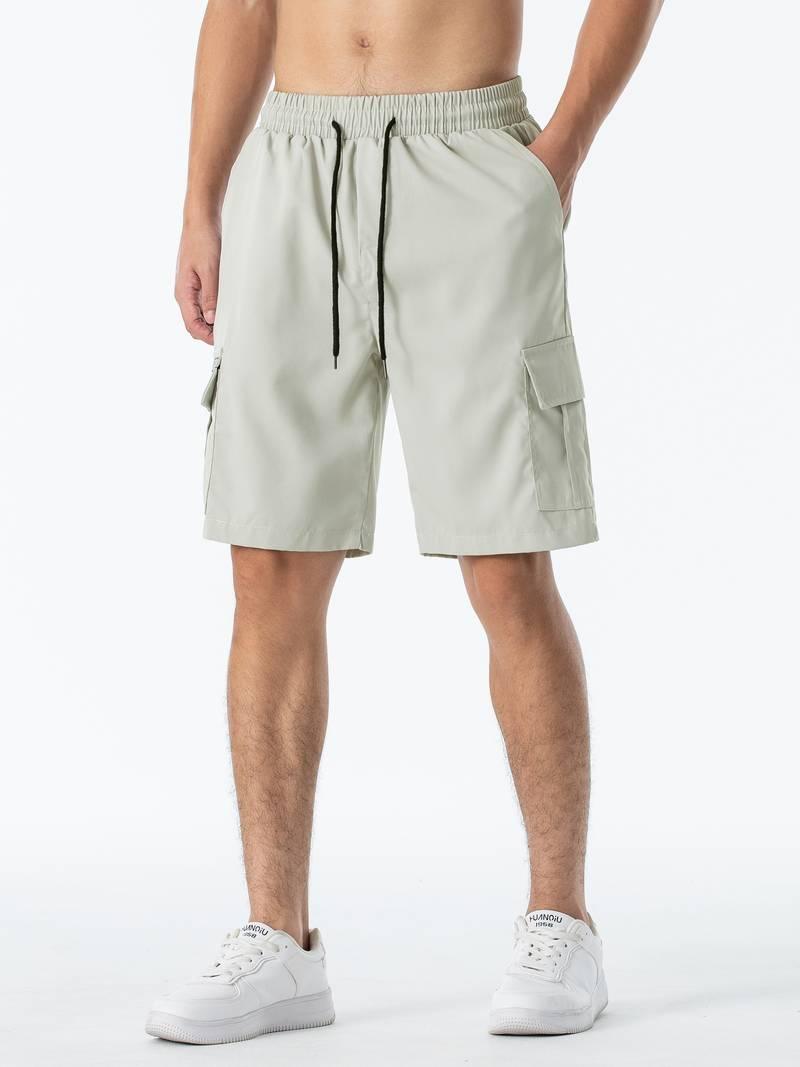 Matthew – cargo-shorts mit kordelzug im klassischen design - LOVEZOE