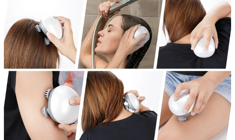 Kopfmassager | Ergonomisches Gerät zur Kopfhautmassage