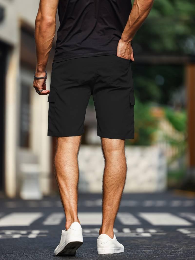 Jamie – lässige cargo-shorts mit taschen für herren - LOVEZOE