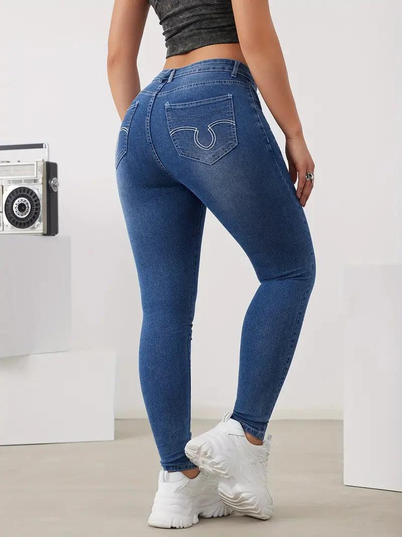 Grace – lässige röhrenjeans für den frühling - LOVEZOE