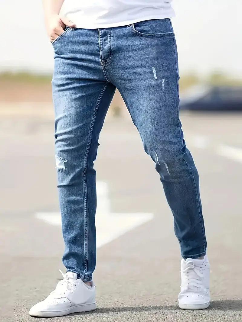 Alexander – lässige siim-fit-jeans für herren - LOVEZOE