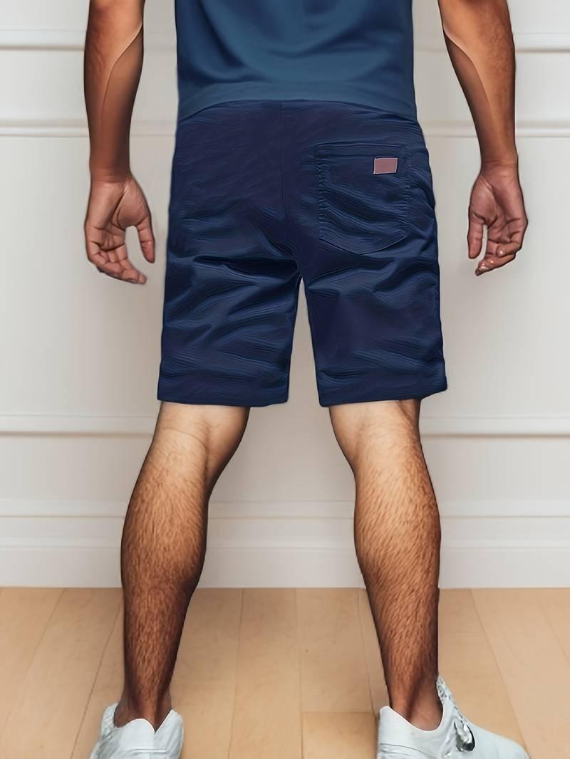 Benjamin – lässige herren-cargoshorts mit kordelzug - LOVEZOE