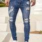 Sebastian – slim-fit-jeans mit legeren rissen - LOVEZOE