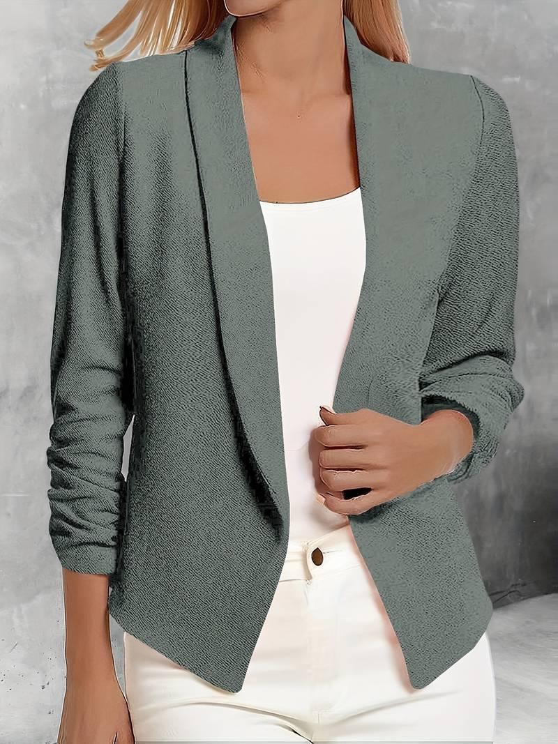 Isabella – stilvoller blazer mit offener vorderseite - LOVEZOE