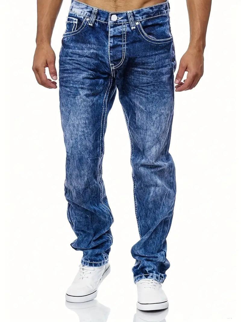 Ethan – lässige slim-fit-stretchjeans für herren - LOVEZOE