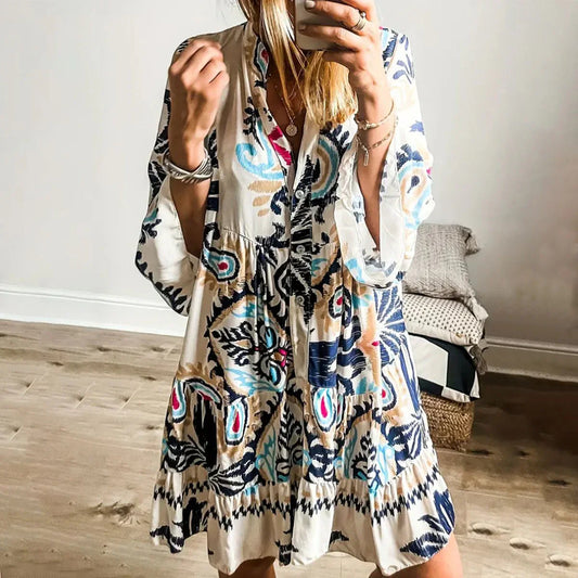 Boho Traum Minikleid