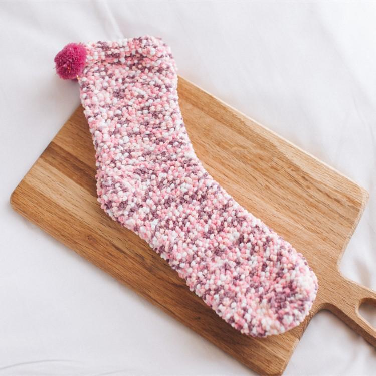 🎅FRÜHZEITIGES SALE-❄Süße Winter Cupcake flauschige bequeme Hausschuhe Socken🧦