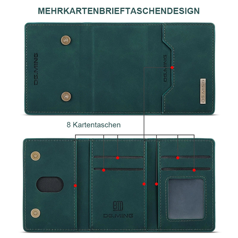 Abnehmbare 2-in-1-Design Geldbörsen-Handyhülle