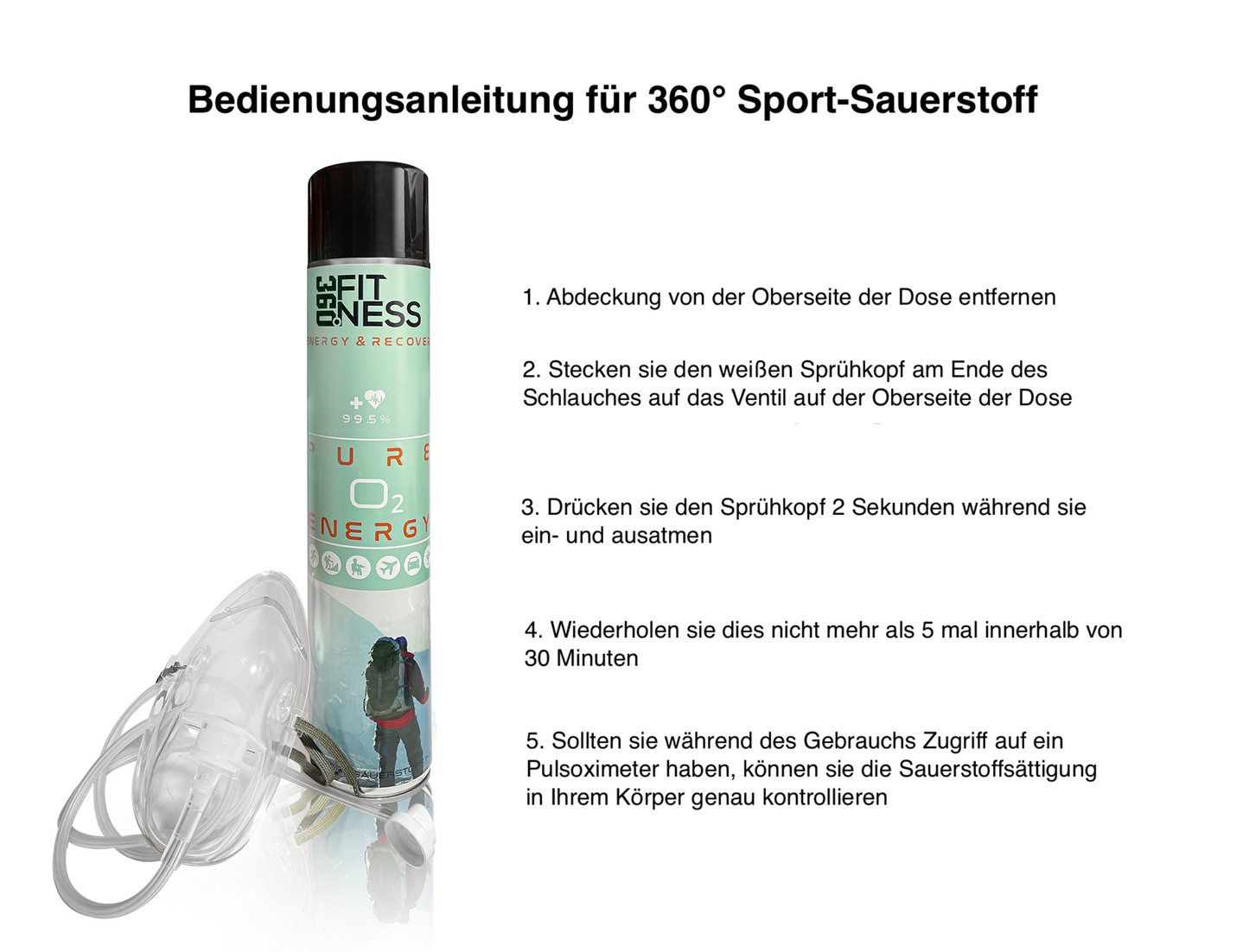 360° Sport-Sauerstoff (14L)