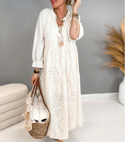 FELIA - Einzigartiges Sommer Kleid im Vintage Look - LOVEZOE