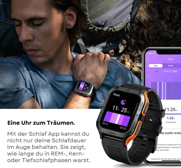 360° FITSmartWatch Titan (Modell 2024)