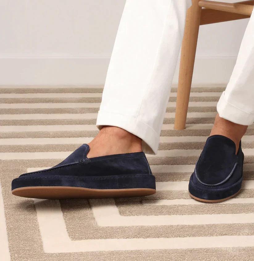 Milo – super stylische und bequeme leder-loafer für herren - LOVEZOE