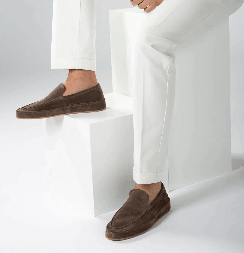 Milo - super stylische und komfortable leder loafers für männer - LOVEZOE