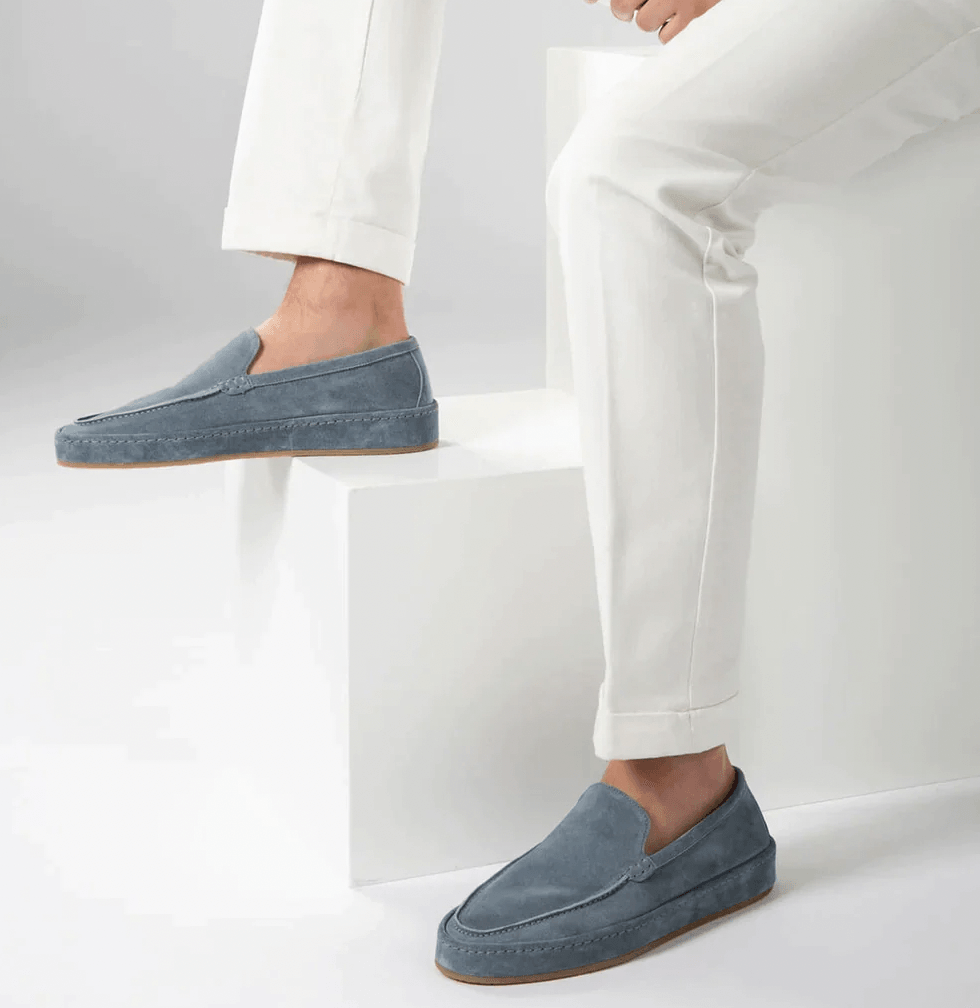 Milo - super stylische und komfortable leder loafers für männer - LOVEZOE