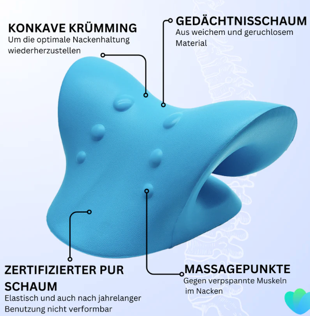 Nackenbuckel weg oder Geld zurück mit der Nackenwolke