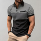 Gestreiftes Herren-Polohemd