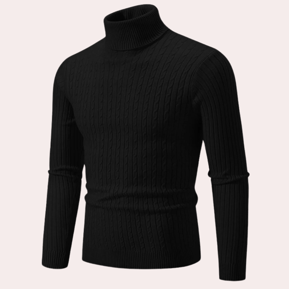 Bequemer Herrenstrickpullover