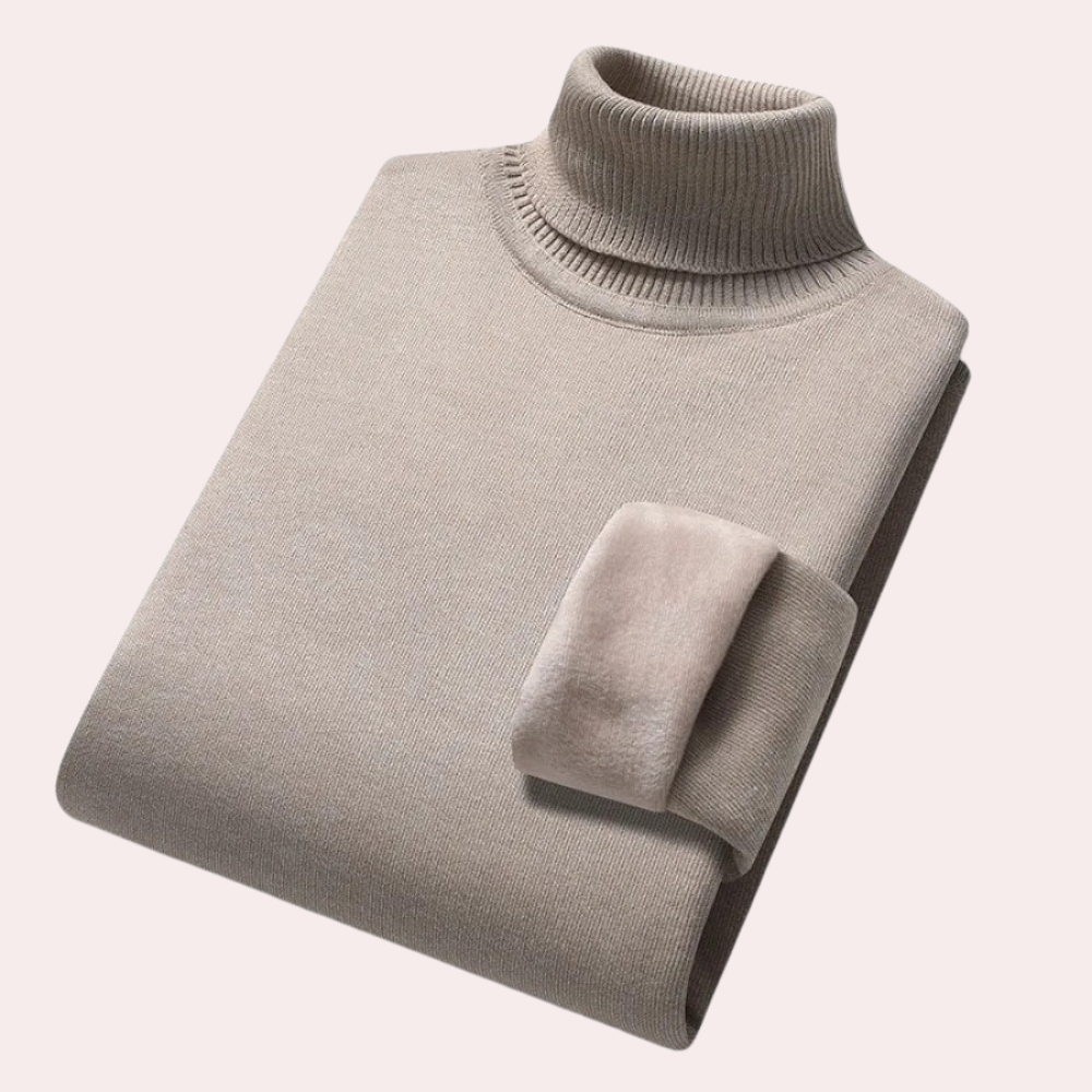 Lässiger Rollkragenpullover für Herren