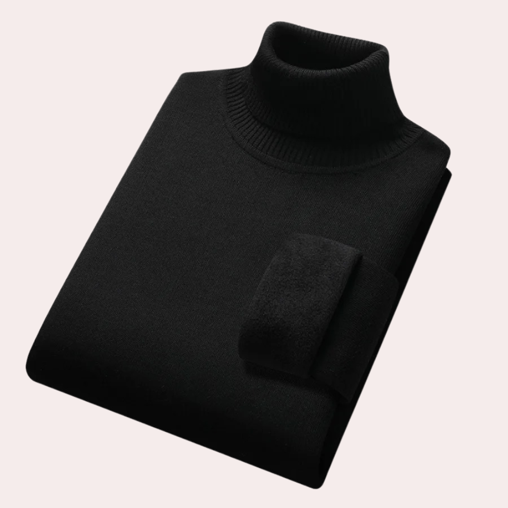 Lässiger Rollkragenpullover für Herren