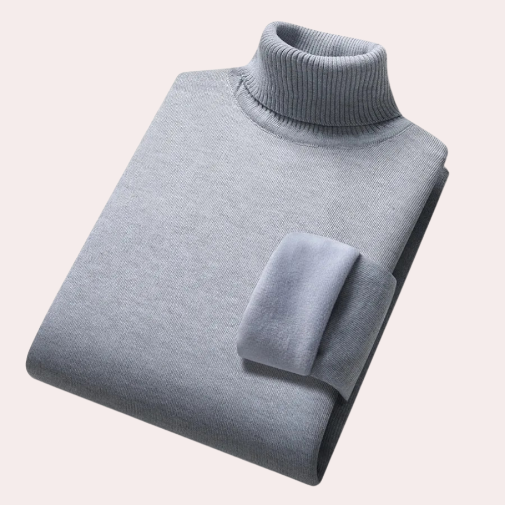 Lässiger Rollkragenpullover für Herren