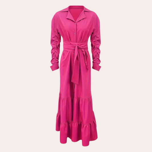 Elegantes Kleid mit Gürtel für Damen