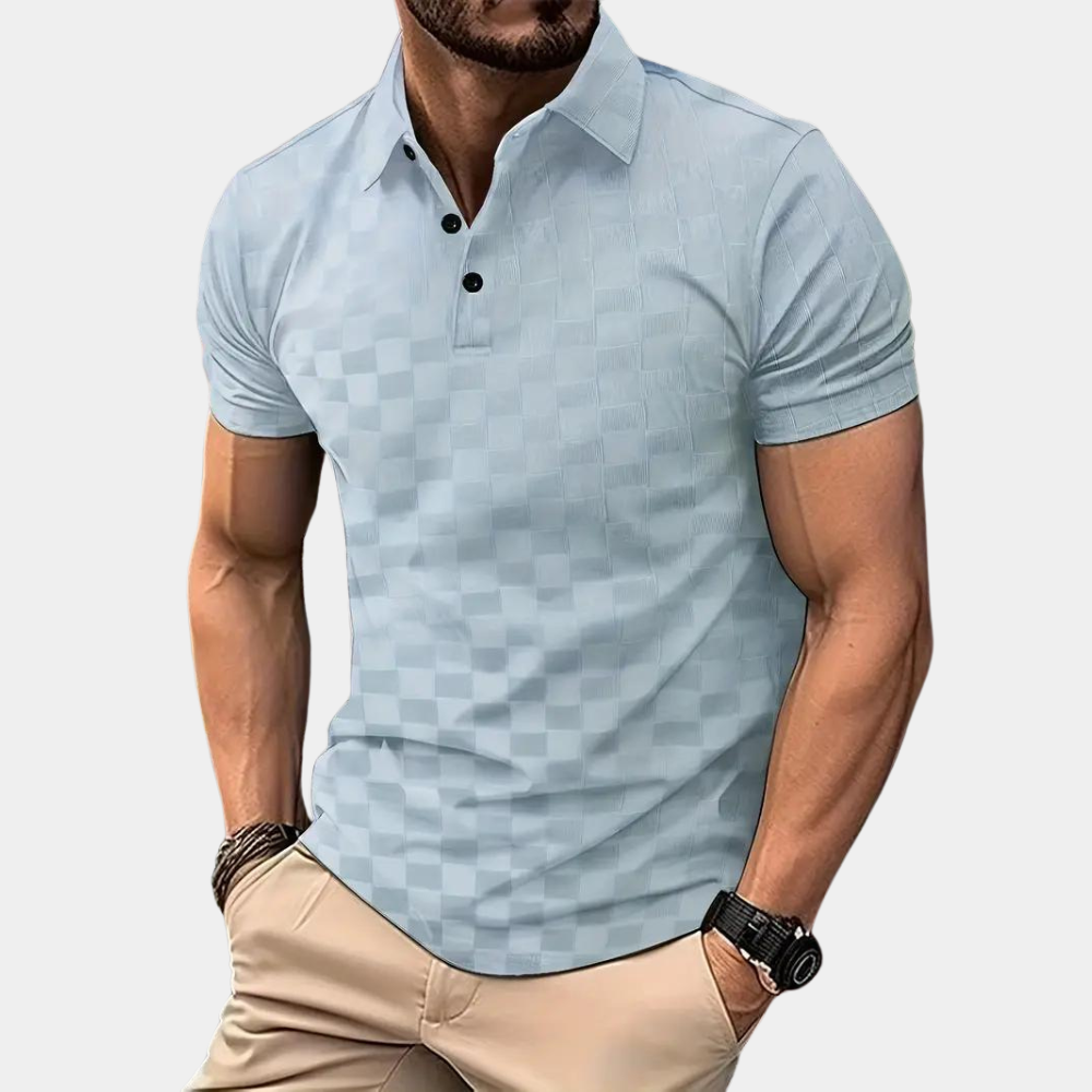 Stylisches Kurzarm-Poloshirt