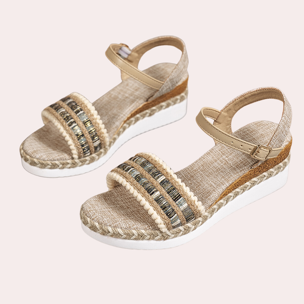 Trendige Sommer-Keilsandalen für Damen