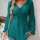 Phoebe - Sexy Bluse mit Kordelzug in A-Linie