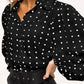 Mavis - Bluse mit Polkadot - LOVEZOE