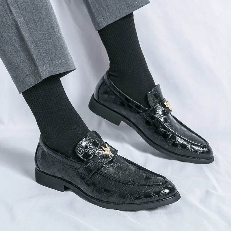 Klassischer Veneto-Lederloafer