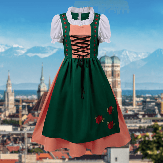 LISE - Einzigartige Tracht für Damen mit Schürze und Bluse - LOVEZOE