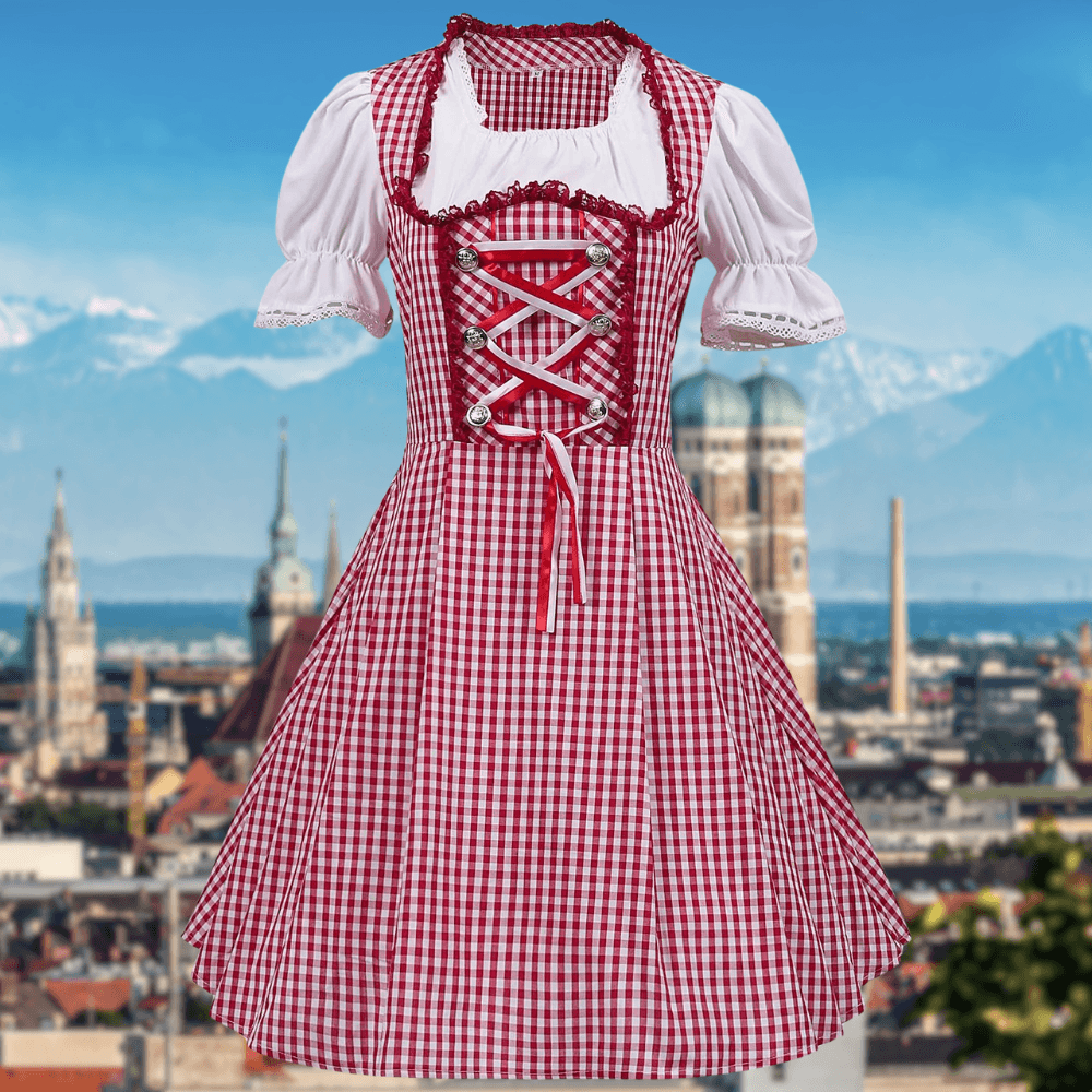 PIA - Einzigartige Tracht für Damen mit Schürze und Bluse - LOVEZOE