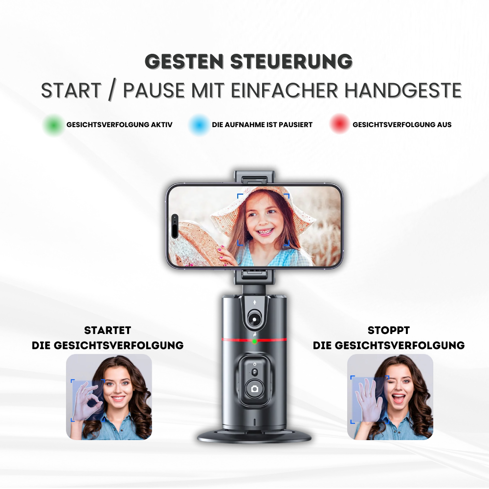 FaceTrack: Der Selfie-Allrounder mit Gesichtverfolgung